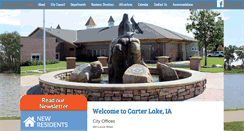 Desktop Screenshot of cityofcarterlake.com